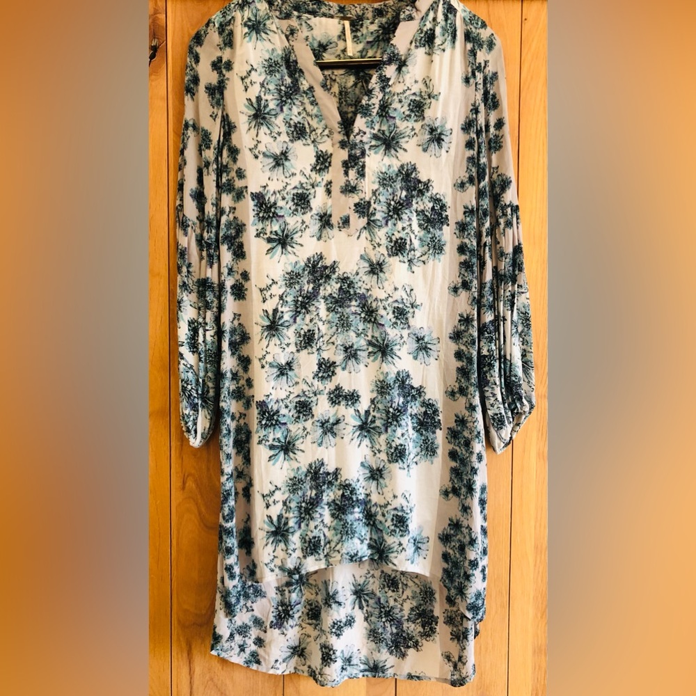 Free People Floral Tunic/Dress Size Small